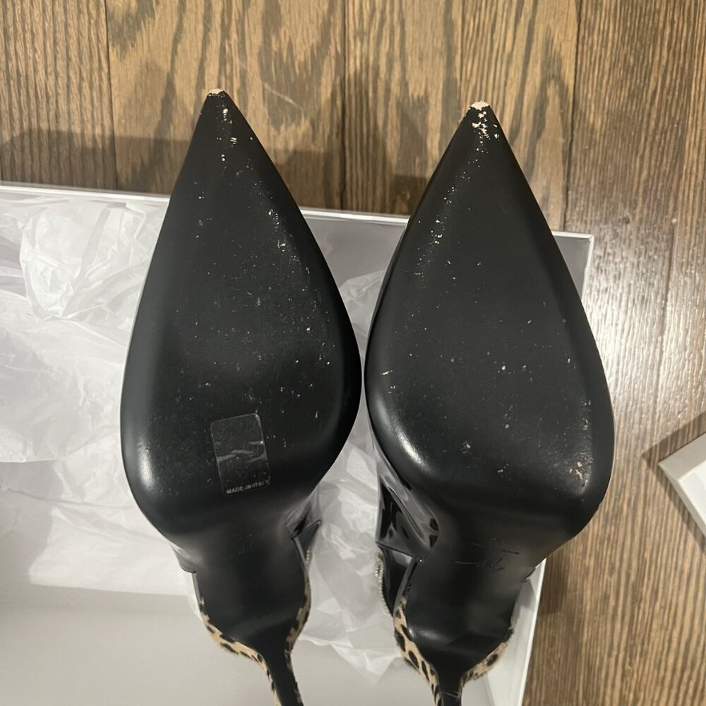 Giuseppe Zanotti black and leopard pumps Heel - Picture 11 of 11